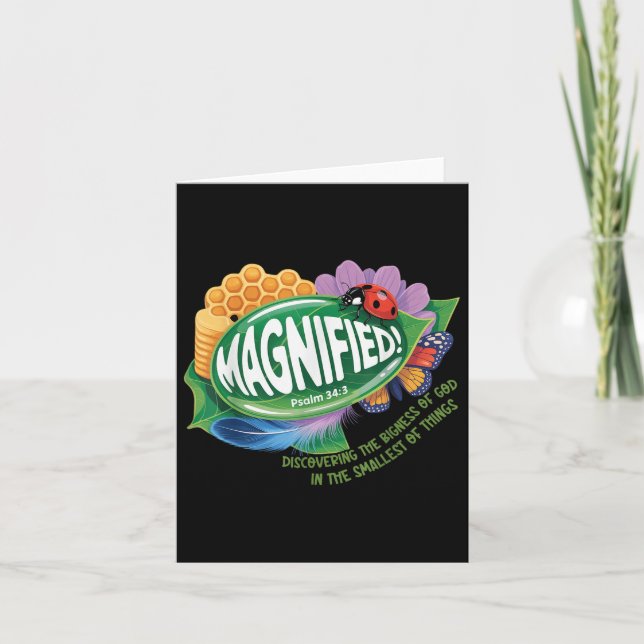 Vbs 2025 Magnified Smallest Insects Adventure Vbs  Card (Front)