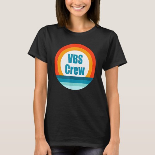 Vbs Crew Vacation Bible School Summer Love Sunset  T_Shirt