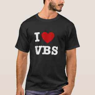 VBS I love Vacation Bible School Christian VBS Chu T-Shirt