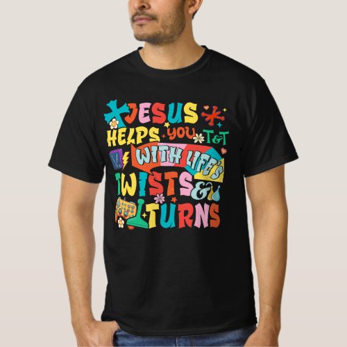 VBS Twist And Turn 2023 Following Jesus Changes Th T_Shirt