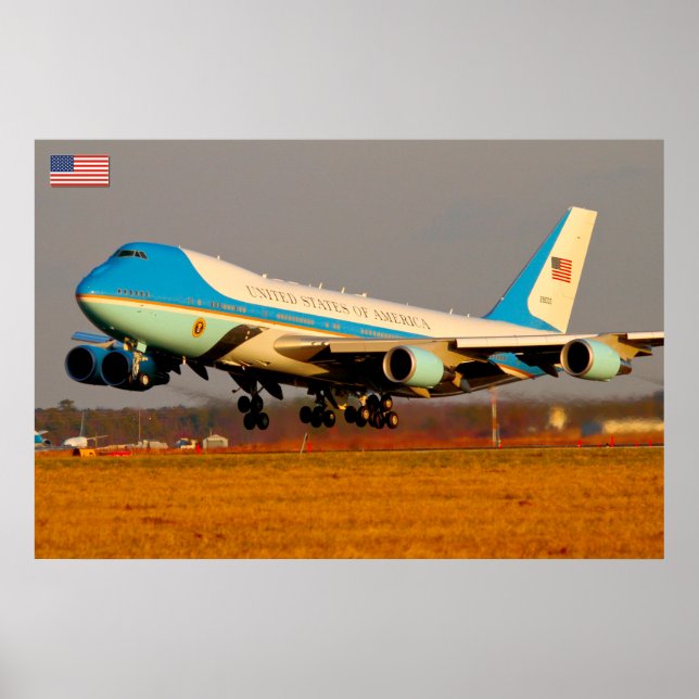 VC-25A (747-200B) POSTER (Front)