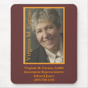 VC, Virginia M. Caruso, AAMSInvestment Represen... Mouse Pad