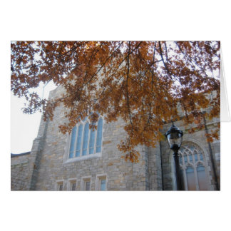 VCC with autumn oak leaves Cards