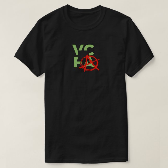 VCFA PUNKS! BLACK T-Shirt (Design Front)