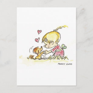 VDA-006 Doggy Devotion Postcard