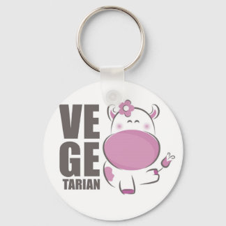 Ve Ge Tarian (Pink Cow) Keychain