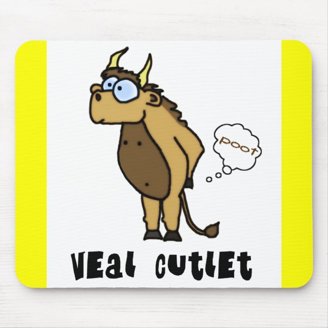 Veal Cutlet Mousepad (Front)
