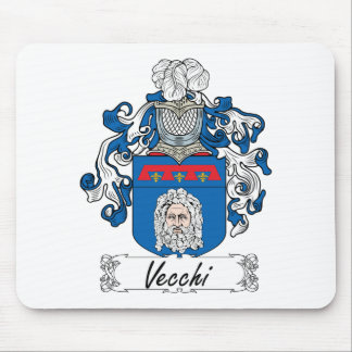 Vecchi Family Crest Mouse Pad