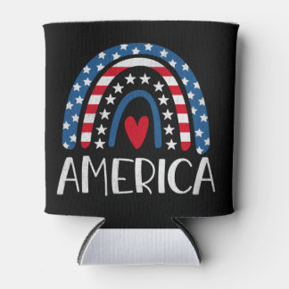Vector 4th july american independence day (1) can cooler
