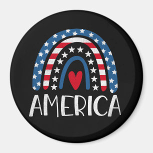 Vector 4th july american independence day (1) magnet