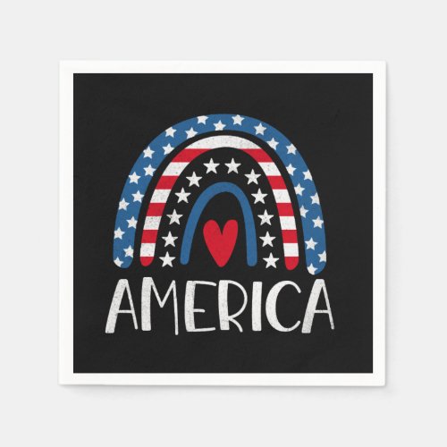 Vector 4th july american independence day 1 napkins
