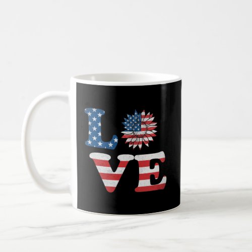 Vector 4th july american independence day  coffee mug