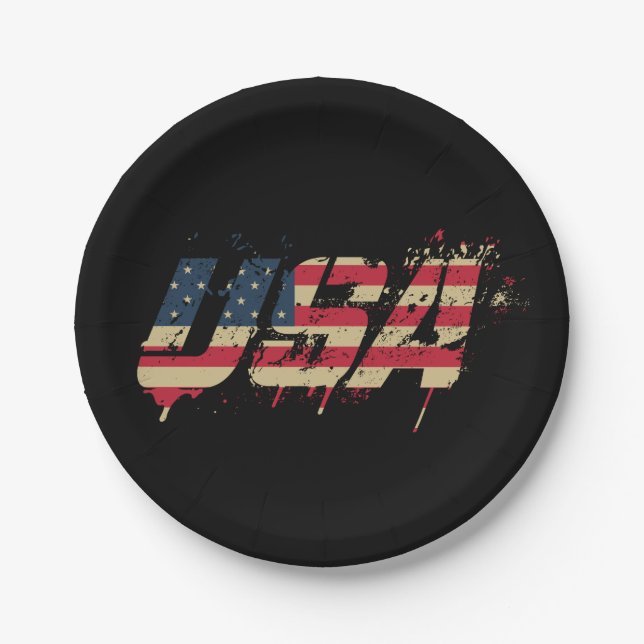 Vector betty boop cowboys paper plates (Front)