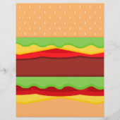 Vector Burger Time Background (Front)