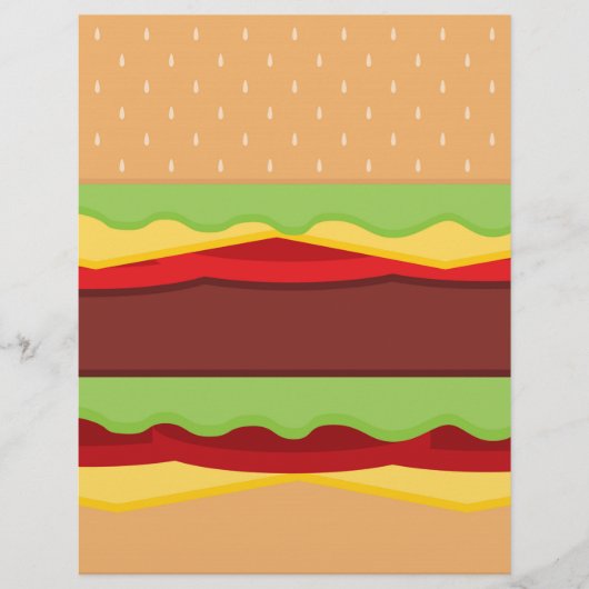 Vector Burger Time Background (Front)