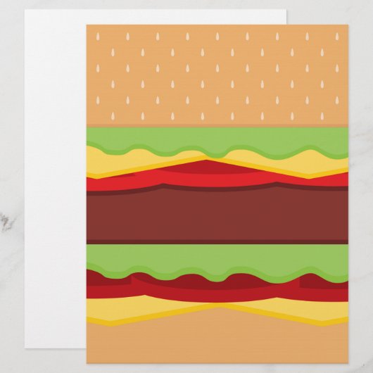 Vector Burger Time Background (Front/Back)