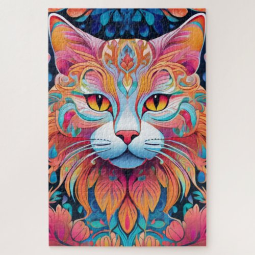 Vector Cat Jigsaw Puzzle