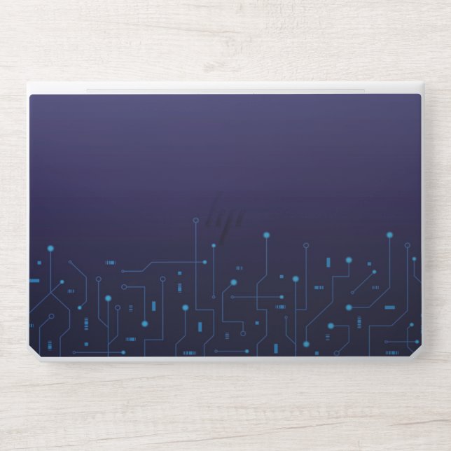 Vector circuit HP EliteBook 1050 G1 Laptop Skin (Front)