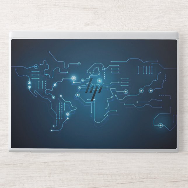 Vector circuit HP EliteBook 840 G5/G6, 745 G5/G6 HP Laptop Skin (Front)