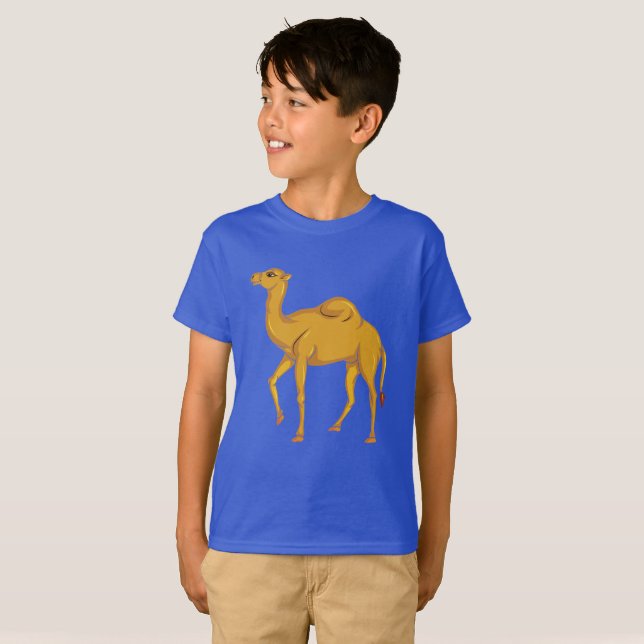 Vector Cute Camel T-Shirt (Front Full)