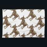 Vector Donkey Hand Towel<br><div class="desc">Cartoon donkey design</div>