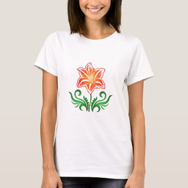 Vector Flower: T-Shirt (Front)