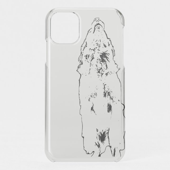 Vector golden, sky pose uncommon iPhone case (Back)