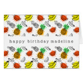Vector Graphic Seamless Pattern Cards (Front Horizontal)