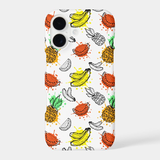 Vector Graphic Seamless Pattern Iphone Case (Back)