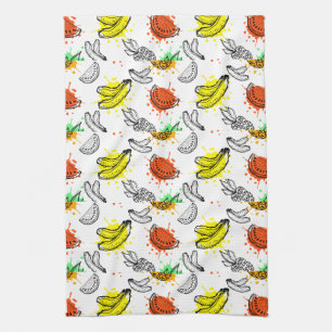 Vector Graphic Seamless Pattern Kitchen Towel