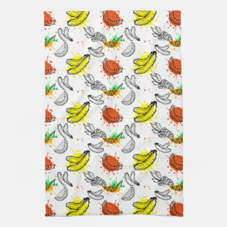 Vector Graphic Seamless Pattern Kitchen Towel