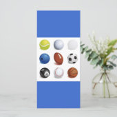 Vector Illustration of Sport Balls (Standing Front)