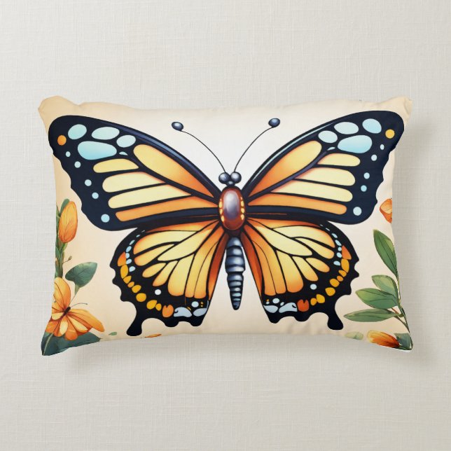 Vector Image Accent Pillow (Front)