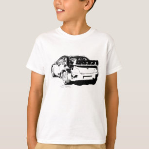 Vector Image Subaru Impreza WRX Sti Rally T-Shirt