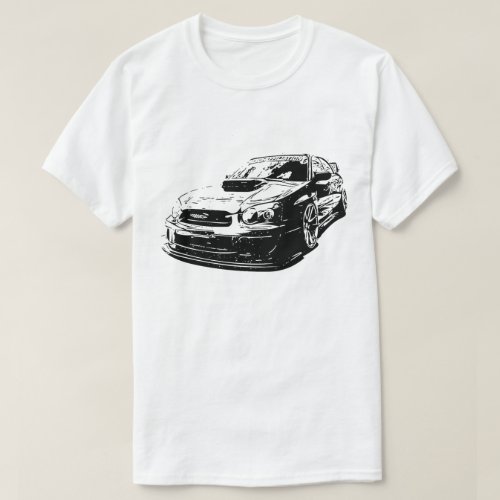 Vector Image Subaru Impreza Wrx Sti T_Shirt