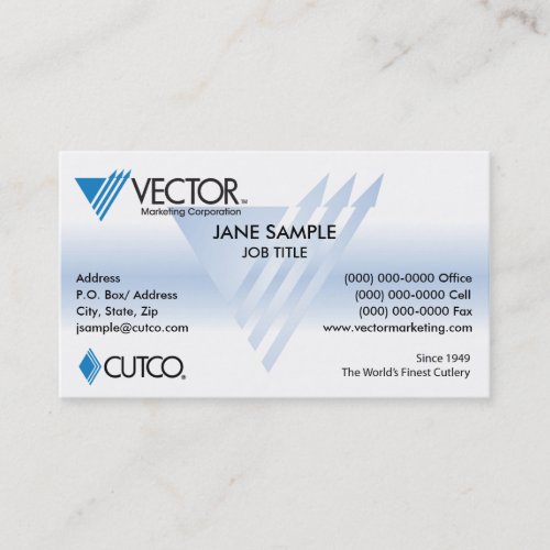 Vector Marketing Business Card