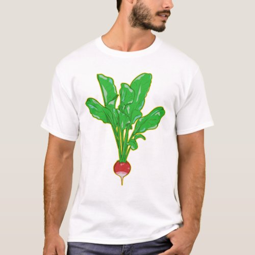 Vector Radish T_Shirt