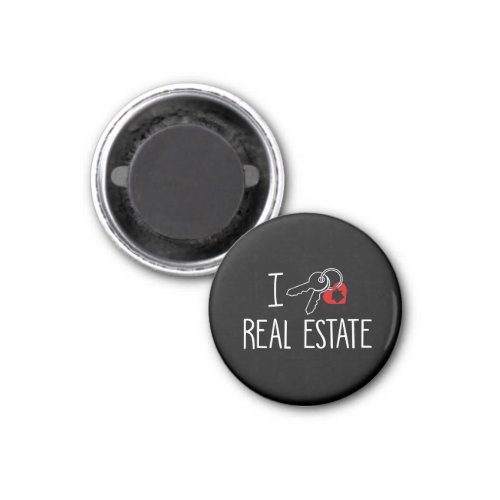 Vector real estate design illustration magnet