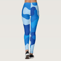 Vector Sea camouflage Leggings