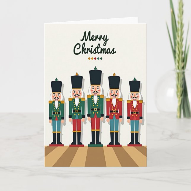 Vector Soldier Christmas Card (Front)