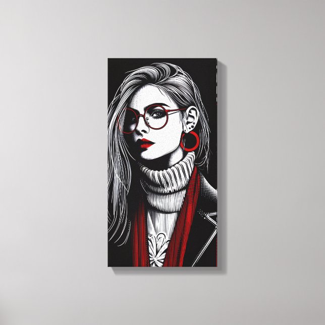 Vectorial  canvas print (Front)