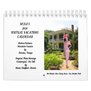 Veda's Virtual Vacations in MatisseFashions 2024  Calendar