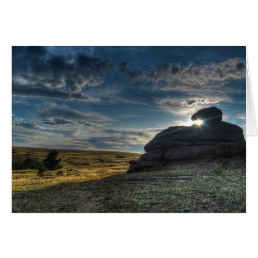 Vedauwoo Sunset Cards (Front Horizontal)