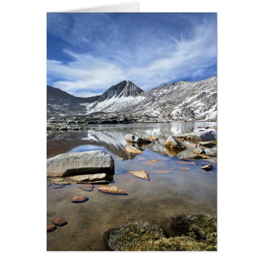 Vee Lake - Sierra Cards (Front)