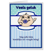 Veels geluk met die bondeltjie vreugde (Front)