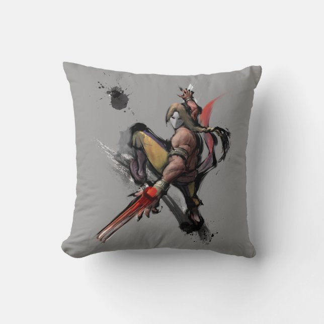 Vega Claw Throw Pillow (Front)