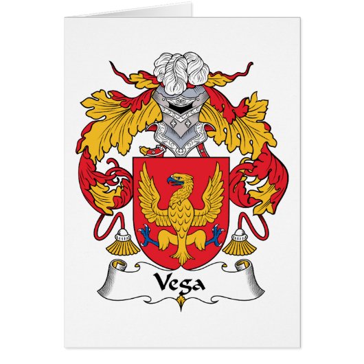 Vega Family Crest Cards (Front)