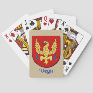 Vega Heraldic Shield Poker Cards
