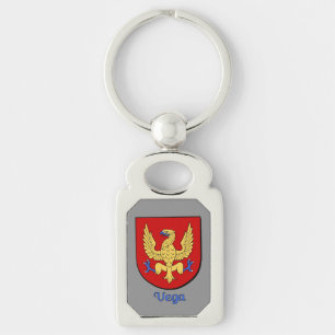 Vega Historical Shield Keychain