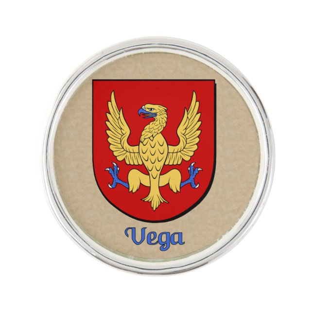 Vega Historical Shield Pin (Front)